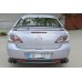 Накладки сплиттеры боковые на задний бампер на Mazda 6 GH Sport Hatch
